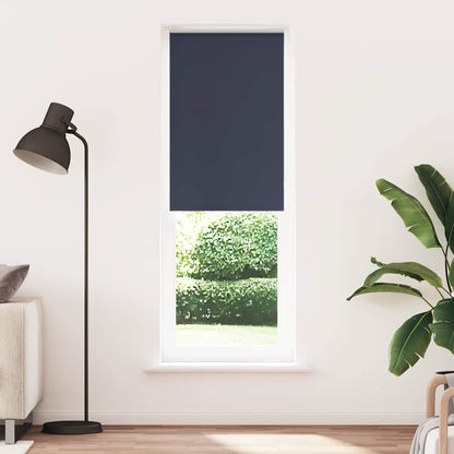 Roller Blind Blackout Marine 65x210 cm Fabric Width 60.7 cm Polyester