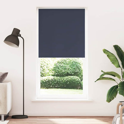 Roller Blind Blackout Marine 105x210 cm Fabric Width 100.7 cm Polyester