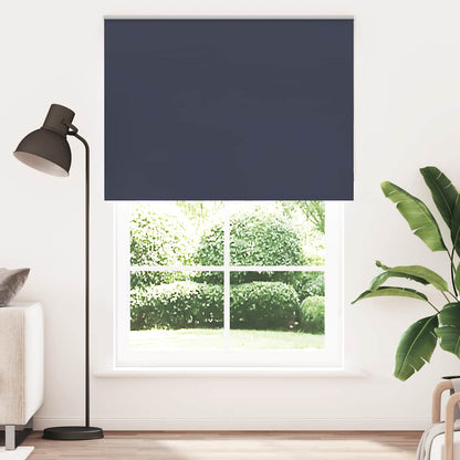 Roller Blind Blackout Marine 150x230 cm Fabric Width 146.6 cm Polyester