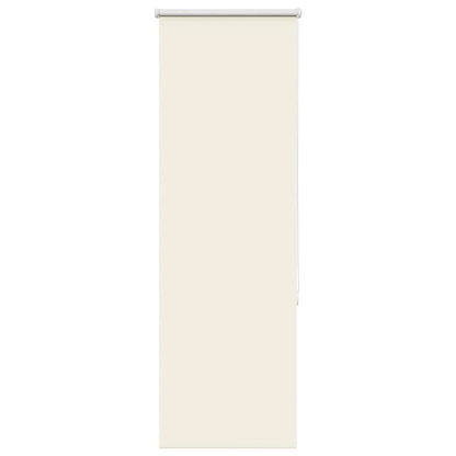 Roller Blind Blackout Off White 60x130 cm Fabric Width 55.7 cm Polyester