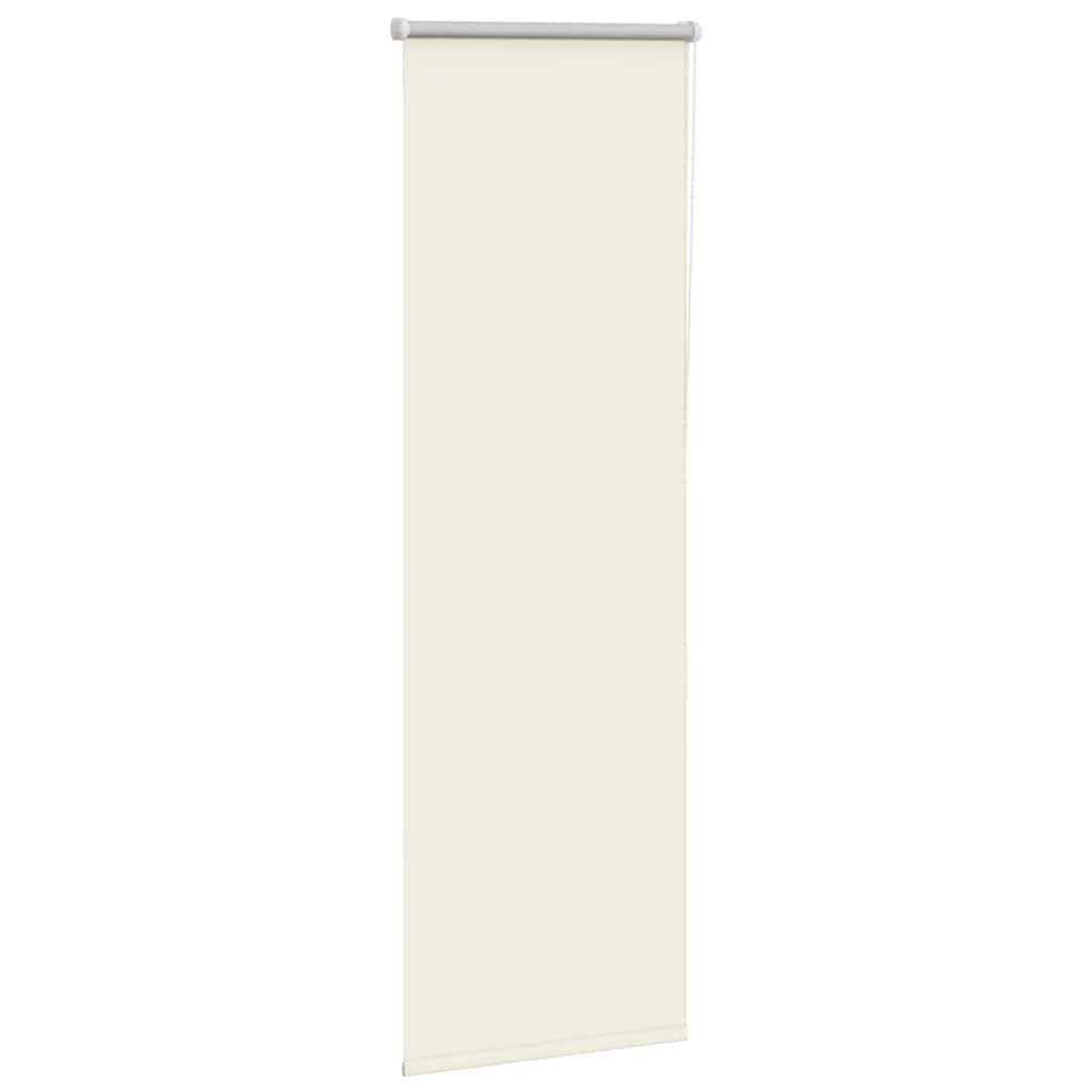 Roller Blind Blackout Off White 60x130 cm Fabric Width 55.7 cm Polyester