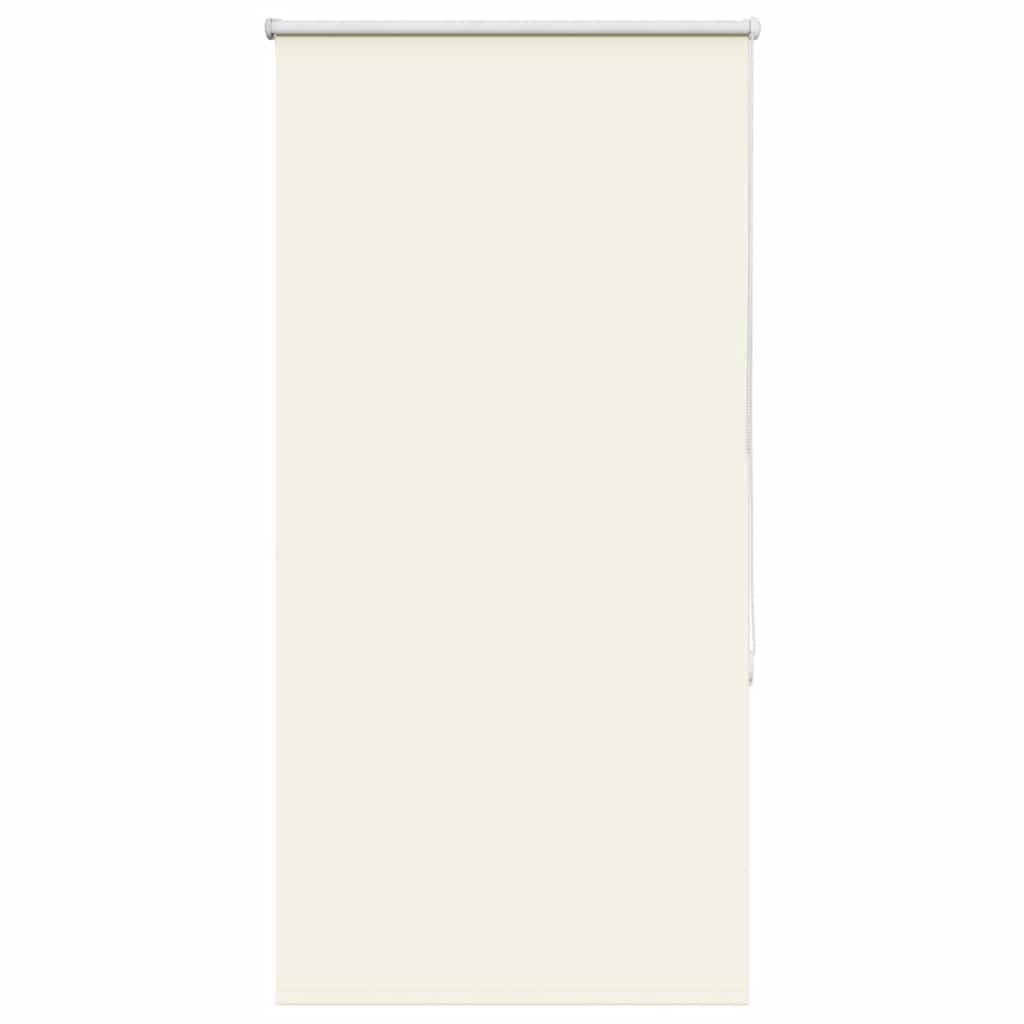 Roller Blind Blackout Off White 65x130 cm Fabric Width 60.7 cm Polyester