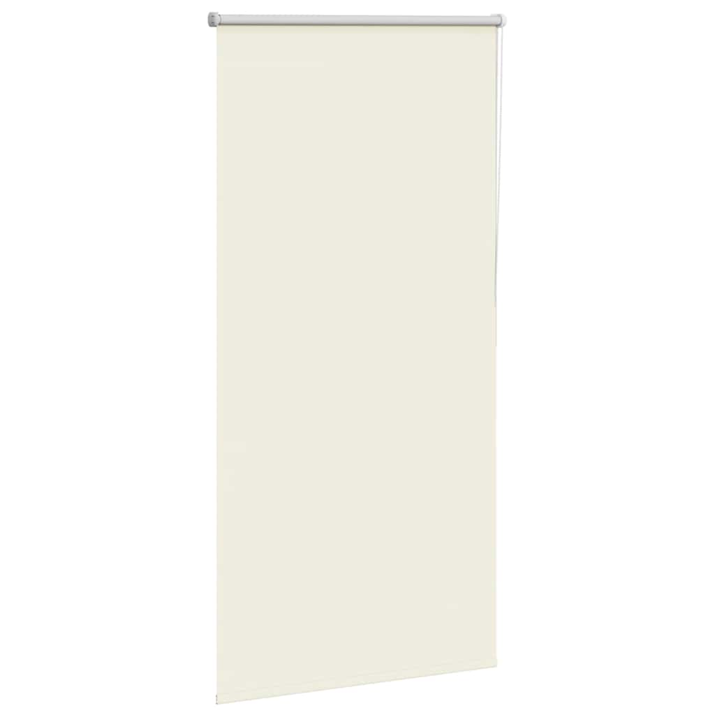 Roller Blind Blackout Off White 65x130 cm Fabric Width 60.7 cm Polyester