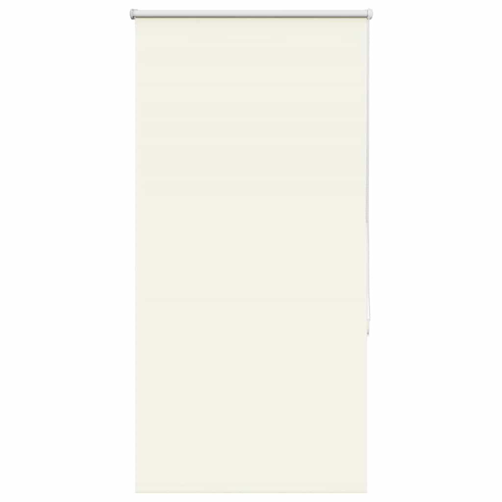 Roller Blind Blackout Off White 70x130 cm Fabric Width 65.7 cm Polyester