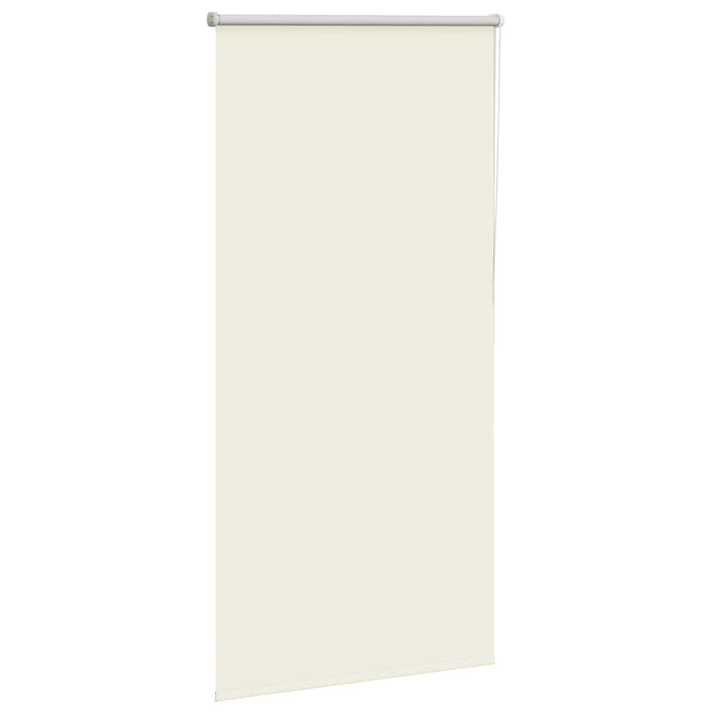 Roller Blind Blackout Off White 70x130 cm Fabric Width 65.7 cm Polyester