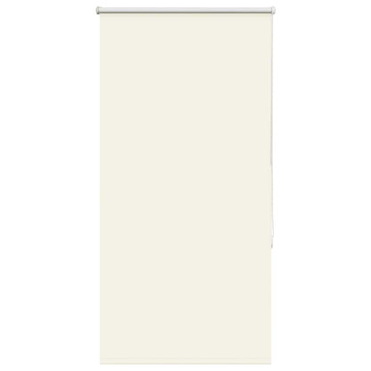 Roller Blind Blackout Off White 75x130 cm Fabric Width 70.7 cm Polyester