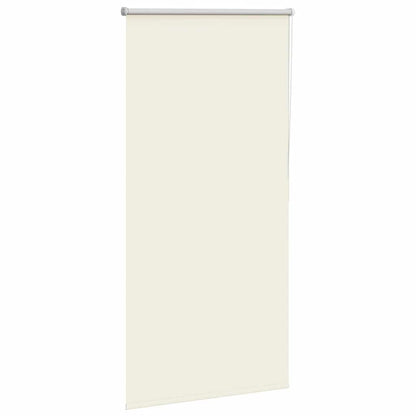 Roller Blind Blackout Off White 75x130 cm Fabric Width 70.7 cm Polyester