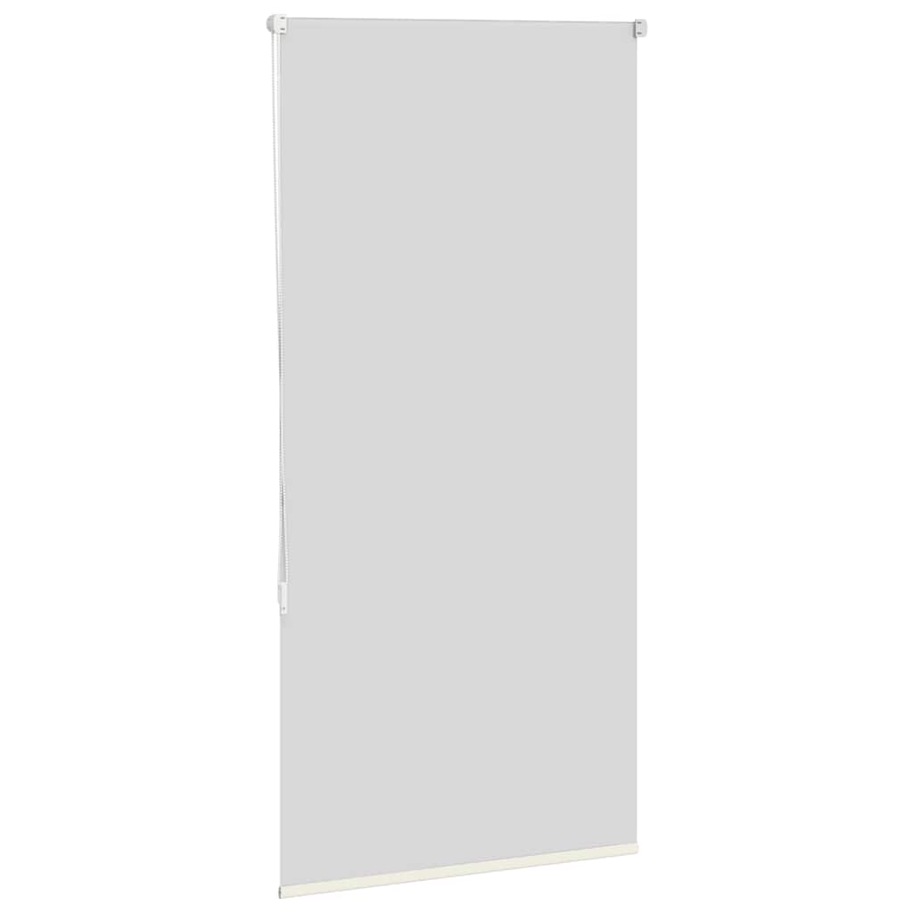 Roller Blind Blackout Off White 75x130 cm Fabric Width 70.7 cm Polyester