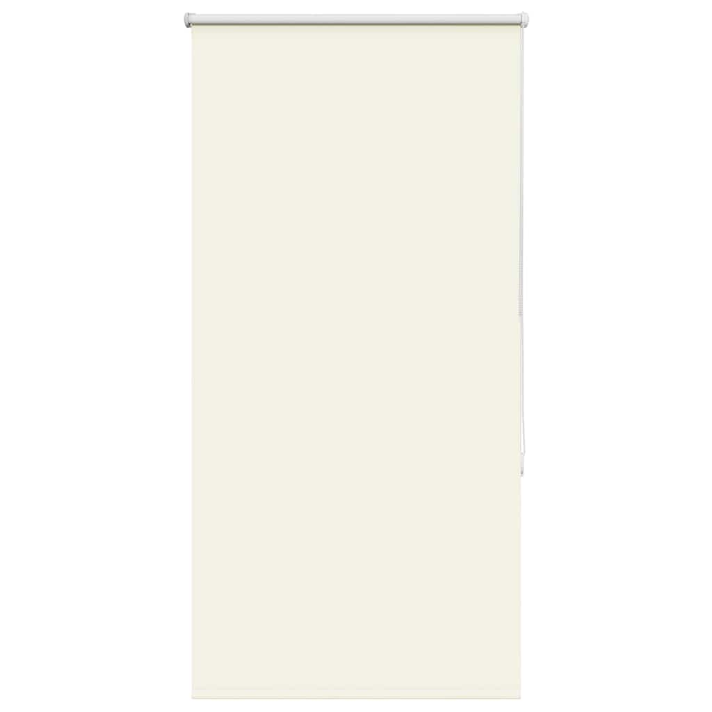 Roller Blind Blackout Off White 80x130 cm Fabric Width 75.7 cm Polyester