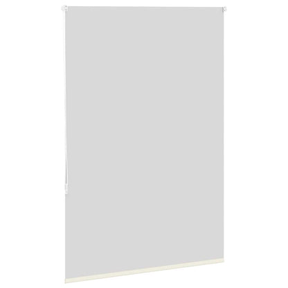 Roller Blind Blackout Off White 110x130 cm Fabric Width 105.7 cm Polyester