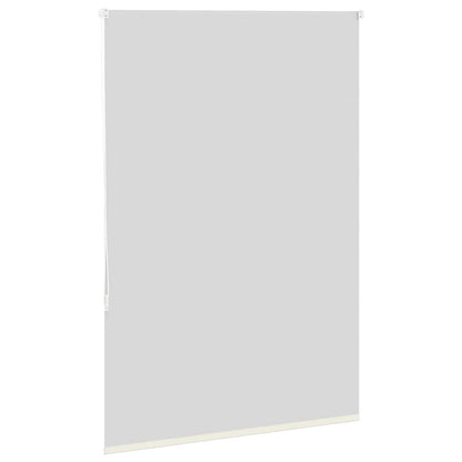 Roller Blind Blackout Off White 115x130 cm Fabric Width 110.7 cm Polyester