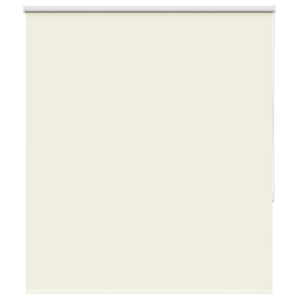 Roller Blind Blackout Off White 120x130 cm Fabric Width 116.6 cm Polyester