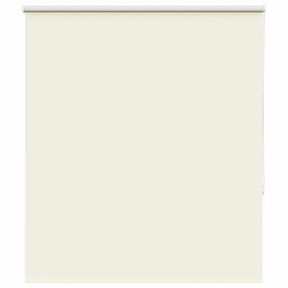 Roller Blind Blackout Off White 125x130 cm Fabric Width 121.6 cm Polyester