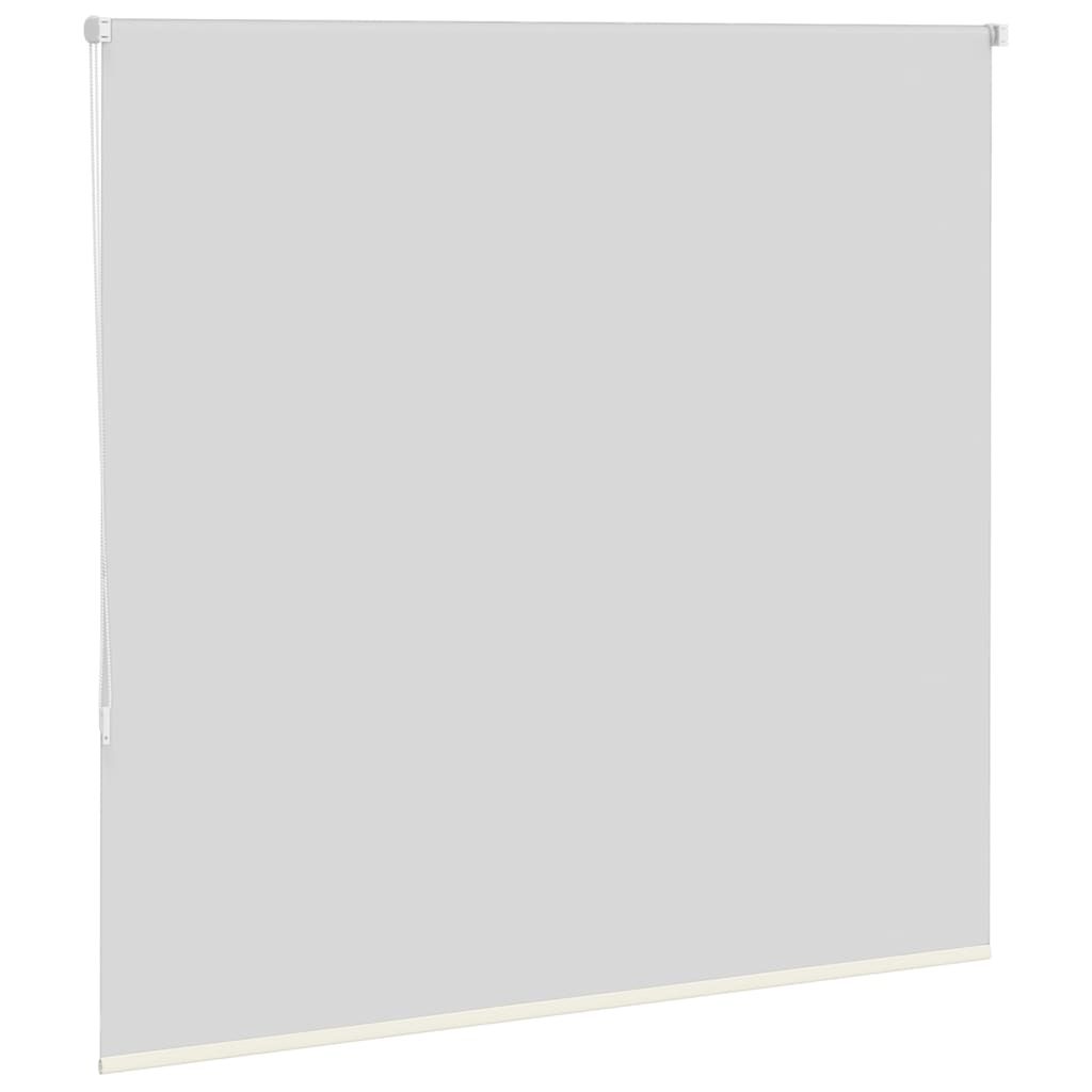 Roller Blind Blackout Off White 155x130 cm Fabric Width 151.6 cm Polyester