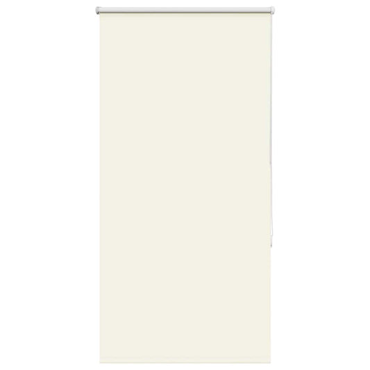 Roller Blind Blackout Off White 65x150 cm Fabric Width 60.7 cm Polyester