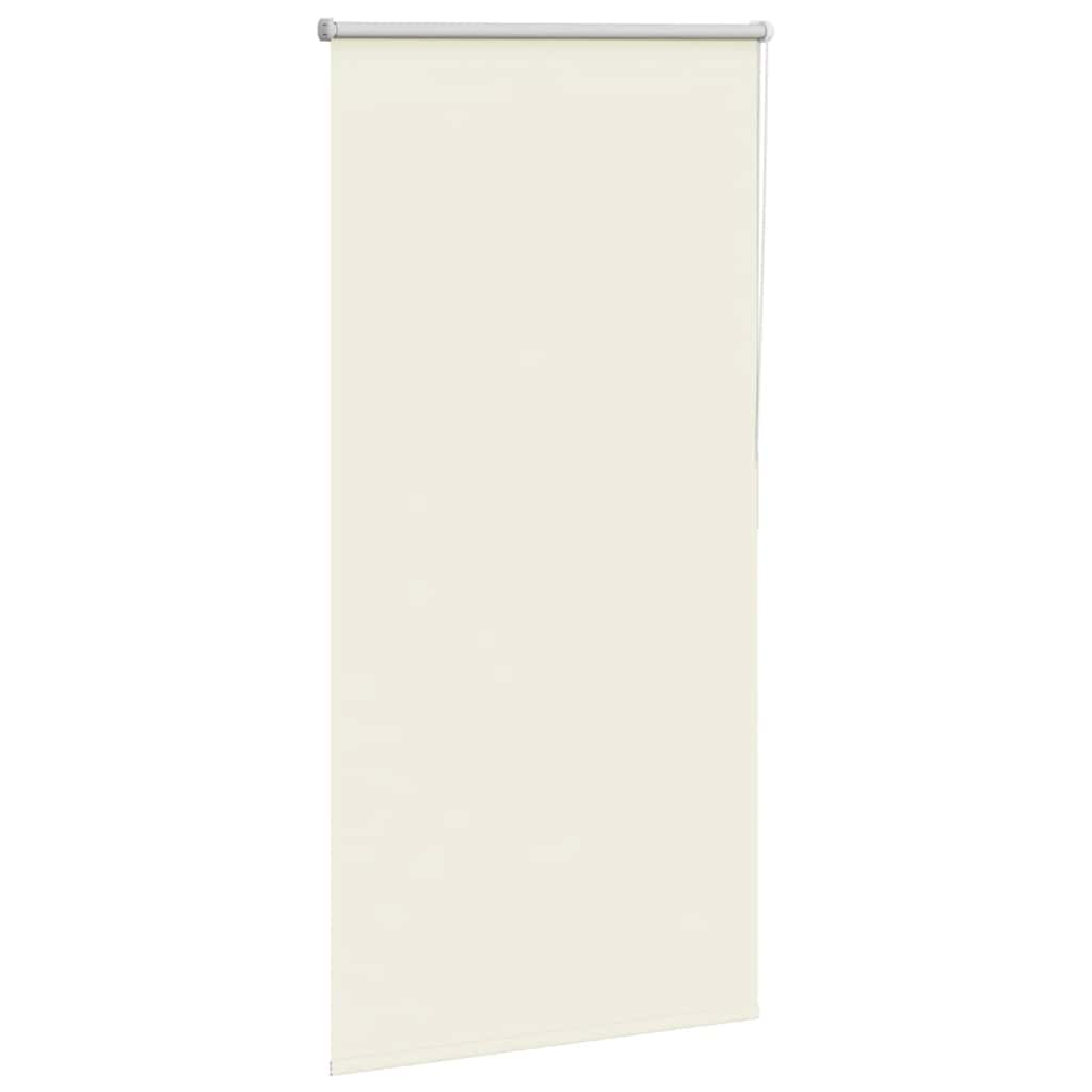 Roller Blind Blackout Off White 65x150 cm Fabric Width 60.7 cm Polyester