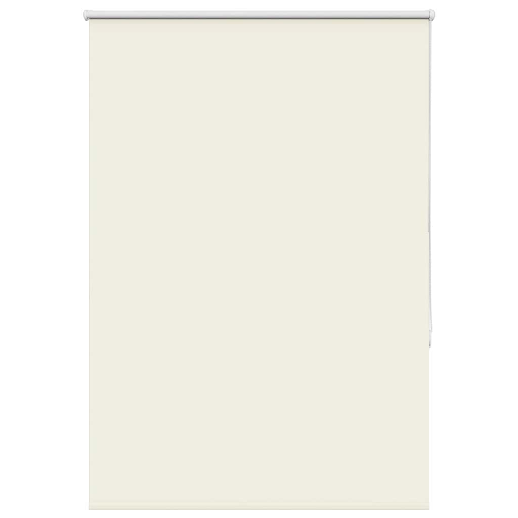 Roller Blind Blackout Off White 90x150 cm Fabric Width 85.7 cm Polyester