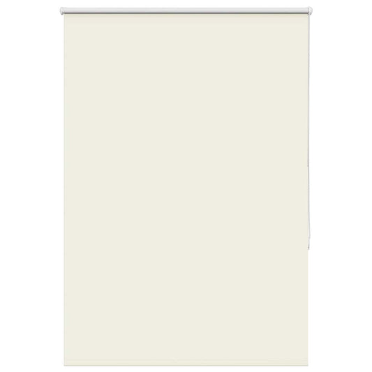 Roller Blind Blackout Off White 90x150 cm Fabric Width 85.7 cm Polyester