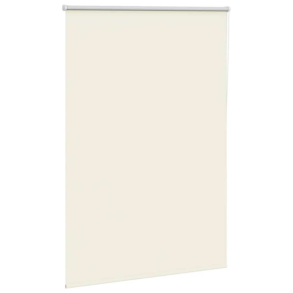 Roller Blind Blackout Off White 90x150 cm Fabric Width 85.7 cm Polyester