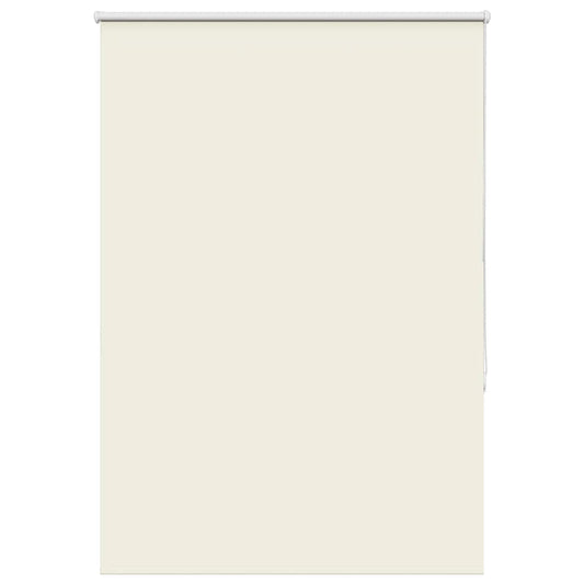 Roller Blind Blackout Off White 105x150 cm Fabric Width 100.7 cm Polyester