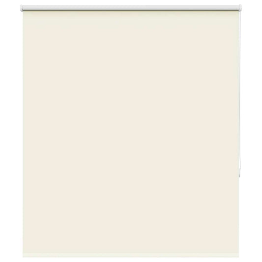 Roller Blind Blackout Off White 120x150 cm Fabric Width 116.6 cm Polyester