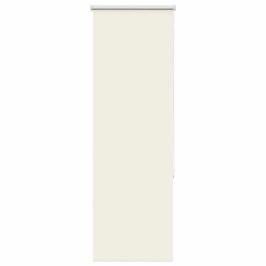 Roller Blind Blackout Off White 40x175 cm Fabric Width 35.7 cm Polyester