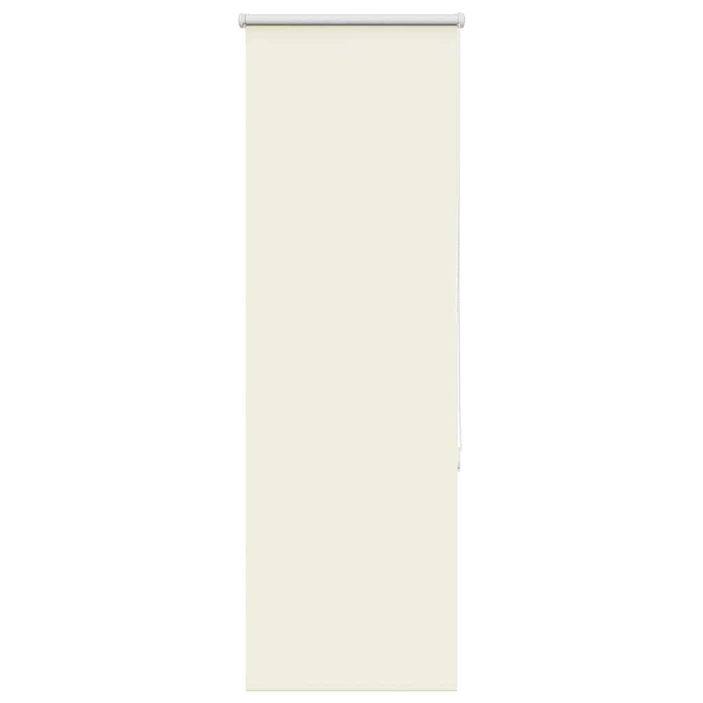 Roller Blind Blackout Off White 45x175 cm Fabric Width 40.7 cm Polyester