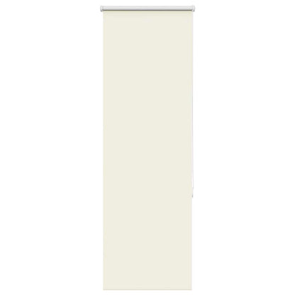 Roller Blind Blackout Off White 45x175 cm Fabric Width 40.7 cm Polyester