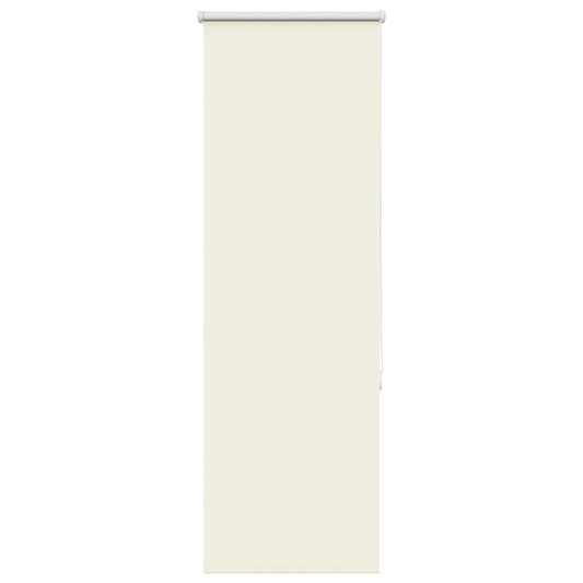 Roller Blind Blackout Off White 45x175 cm Fabric Width 40.7 cm Polyester