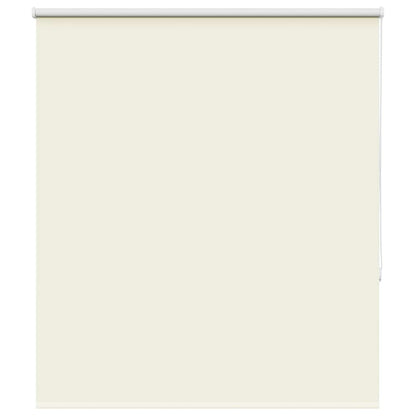 Roller Blind Blackout Off White 120x175 cm Fabric Width 116.6 cm Polyester