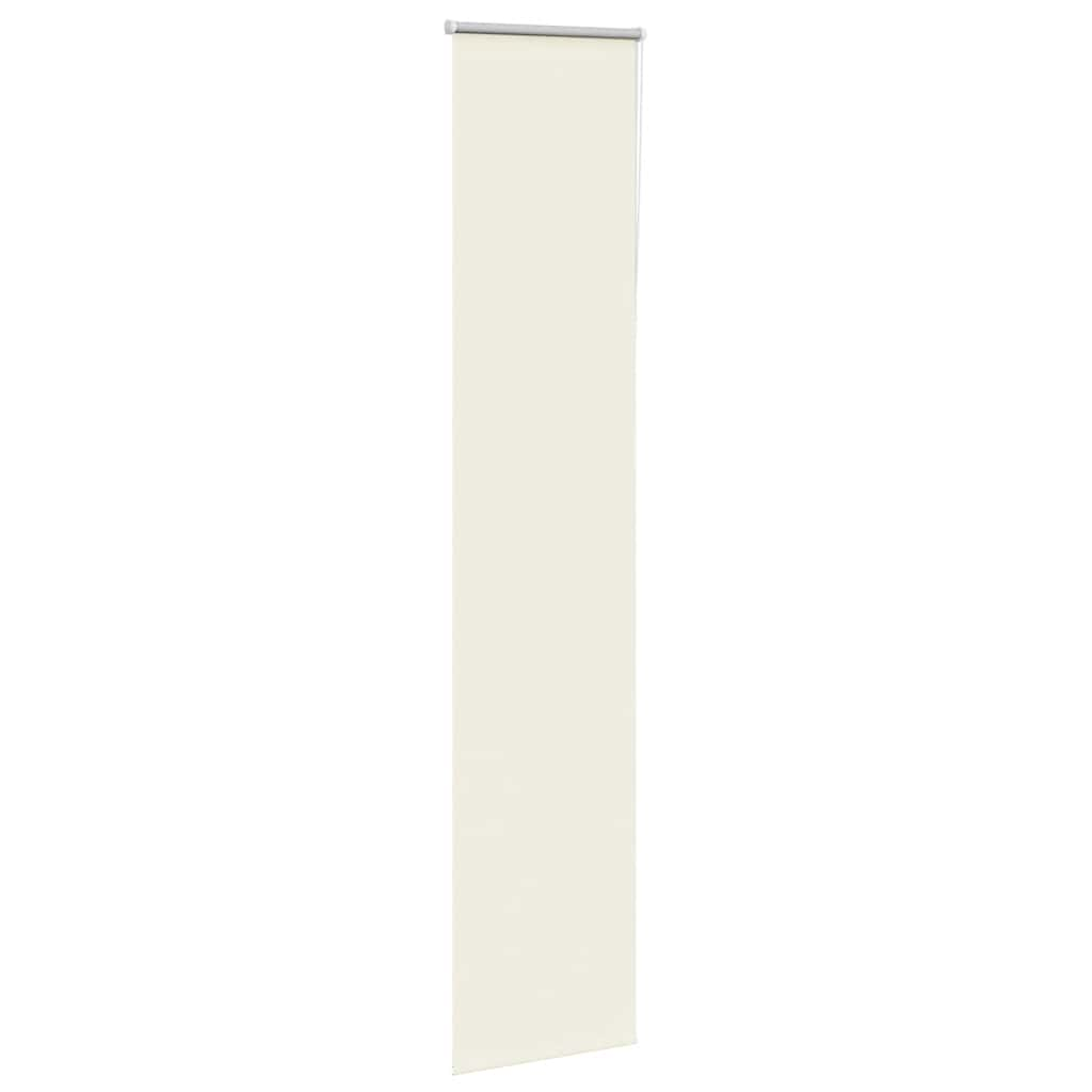 Roller Blind Blackout Off White 60x210 cm Fabric Width 55.7 cm Polyester