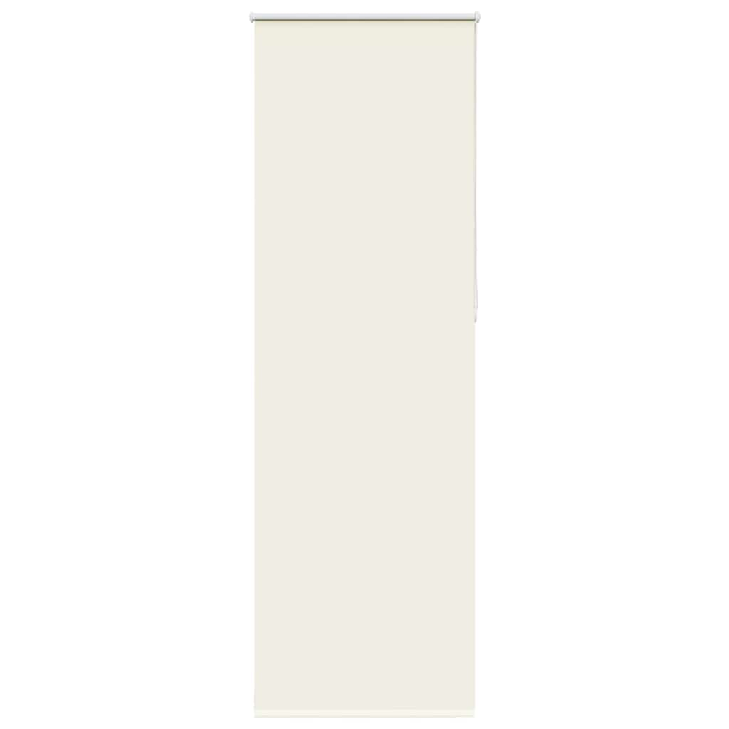 Roller Blind Blackout Off White 65x210 cm Fabric Width 60.7 cm Polyester