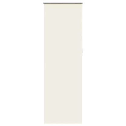 Roller Blind Blackout Off White 65x210 cm Fabric Width 60.7 cm Polyester