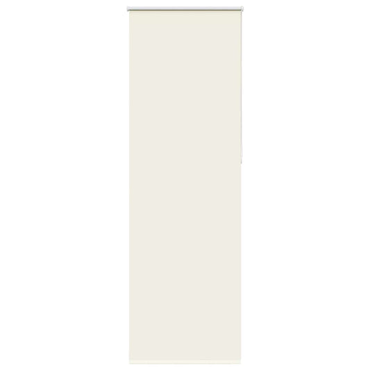 Roller Blind Blackout Off White 65x210 cm Fabric Width 60.7 cm Polyester