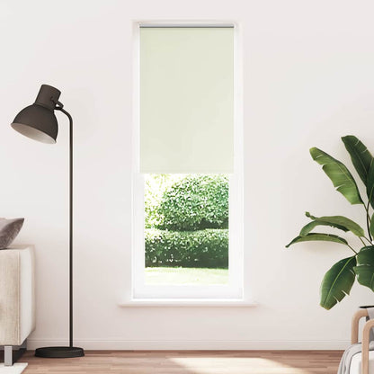 Roller Blind Blackout Off White 65x210 cm Fabric Width 60.7 cm Polyester