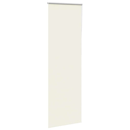 Roller Blind Blackout Off White 65x210 cm Fabric Width 60.7 cm Polyester