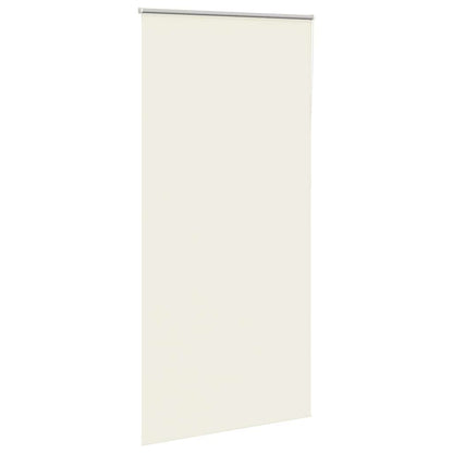 Roller Blind Blackout Off White 115x210 cm Fabric Width 110.7 cm Polyester