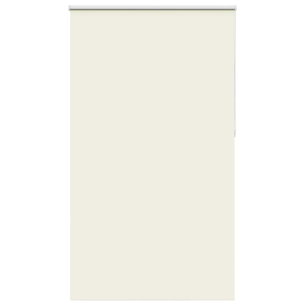 Roller Blind Blackout Off White 120x210 cm Fabric Width 116.6 cm Polyester