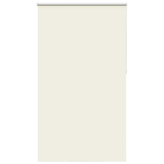 Roller Blind Blackout Off White 120x210 cm Fabric Width 116.6 cm Polyester