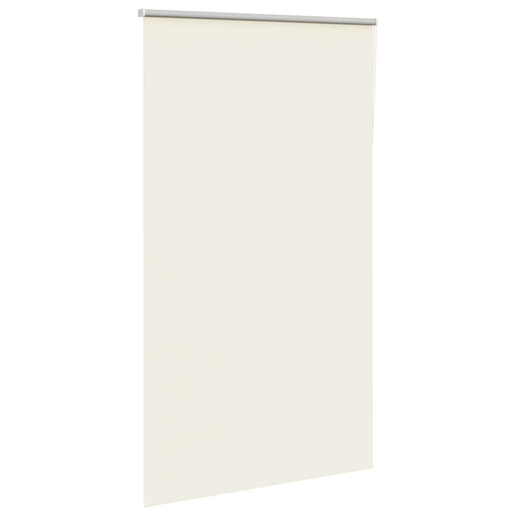 Roller Blind Blackout Off White 120x210 cm Fabric Width 116.6 cm Polyester