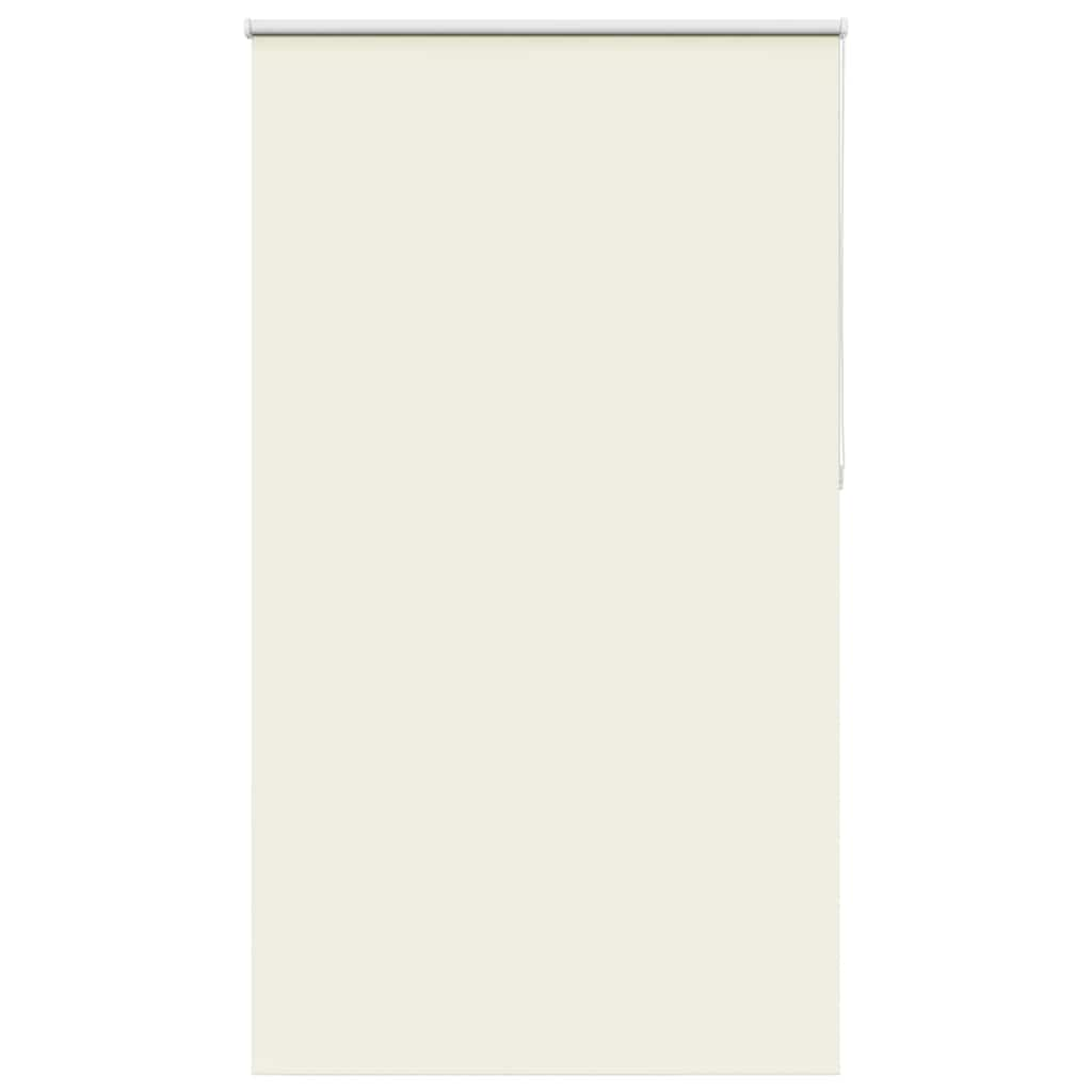 Roller Blind Blackout Off White 125x210 cm Fabric Width 121.6 cm Polyester