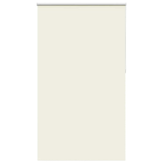 Roller Blind Blackout Off White 125x210 cm Fabric Width 121.6 cm Polyester