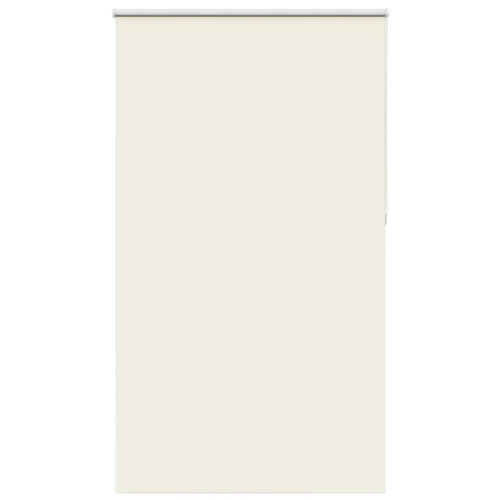 Roller Blind Blackout Off White 130x210 cm Fabric Width 126.6 cm Polyester