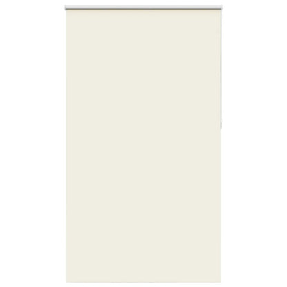 Roller Blind Blackout Off White 130x210 cm Fabric Width 126.6 cm Polyester