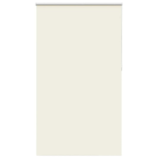 Roller Blind Blackout Off White 130x210 cm Fabric Width 126.6 cm Polyester