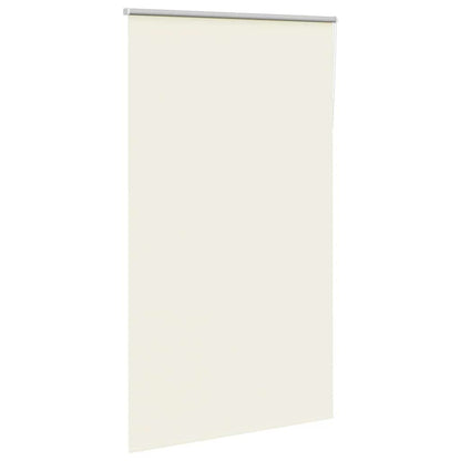 Roller Blind Blackout Off White 130x210 cm Fabric Width 126.6 cm Polyester