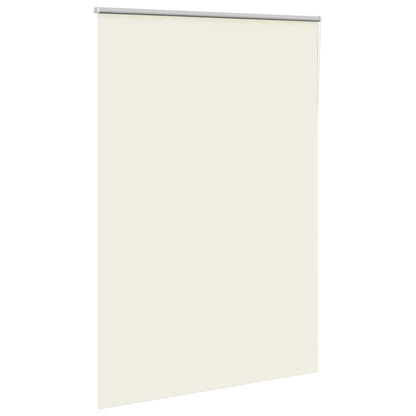 Roller Blind Blackout Off White 150x210 cm Fabric Width 146.6 cm Polyester