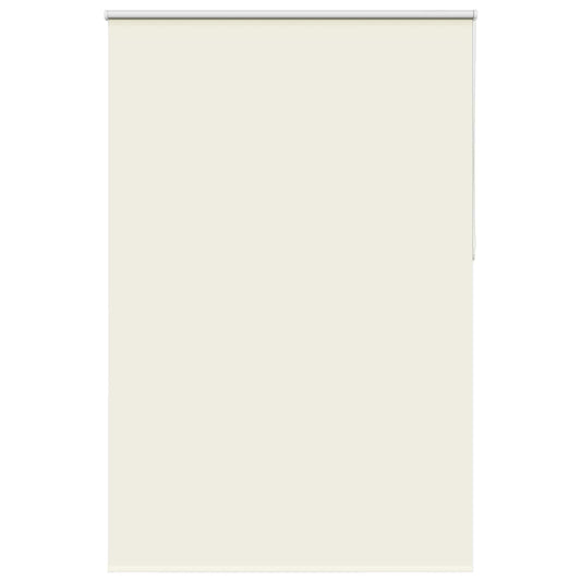 Roller Blind Blackout Off White 160x210 cm Fabric Width 156.6 cm Polyester