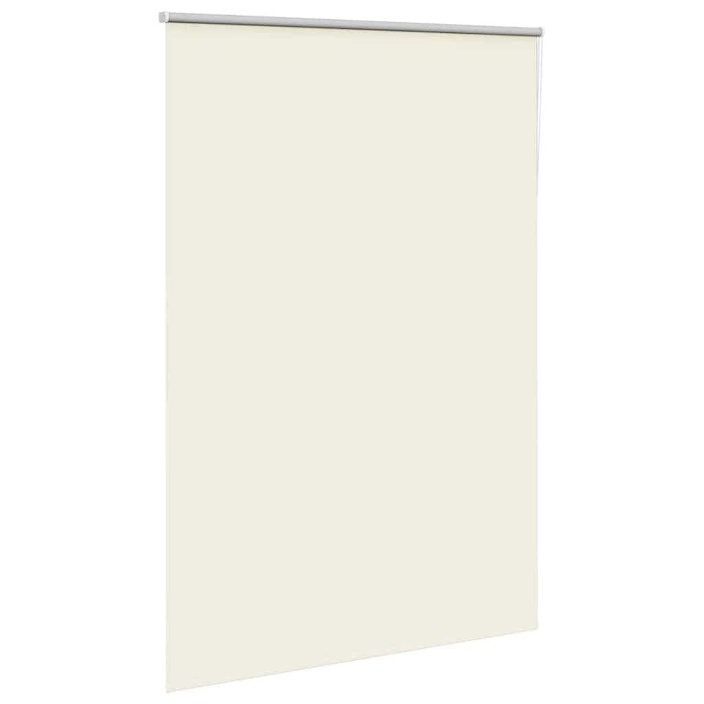 Roller Blind Blackout Off White 160x210 cm Fabric Width 156.6 cm Polyester