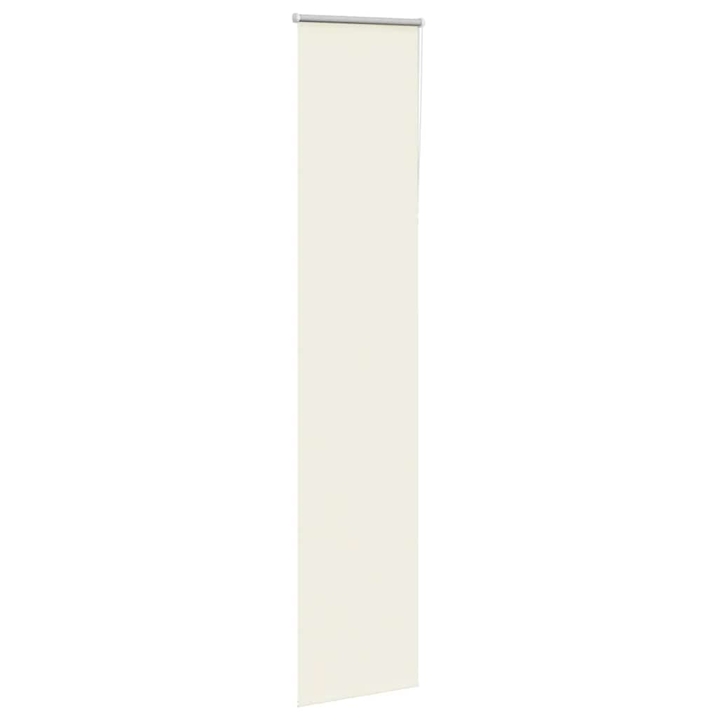 Roller Blind Blackout Off White 40x230 cm Fabric Width 35.7 cm Polyester